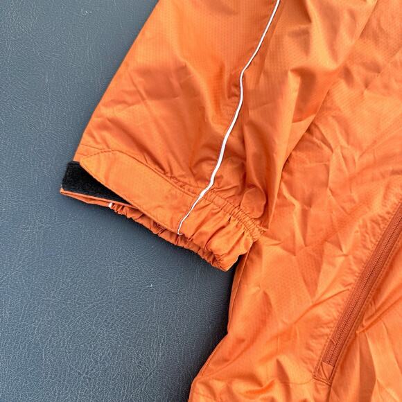 Texas Longhorns Nike Men’s Medium Orange Windbreaker 1/4 Zip Pullover Zip Pocket - Picture 9 of 11